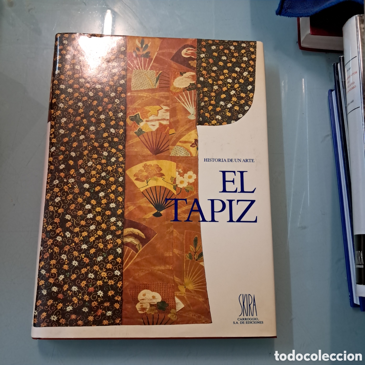 Libros: El tapiz ,Skira Carroggio, Michel Thomas,Christine Mainguy