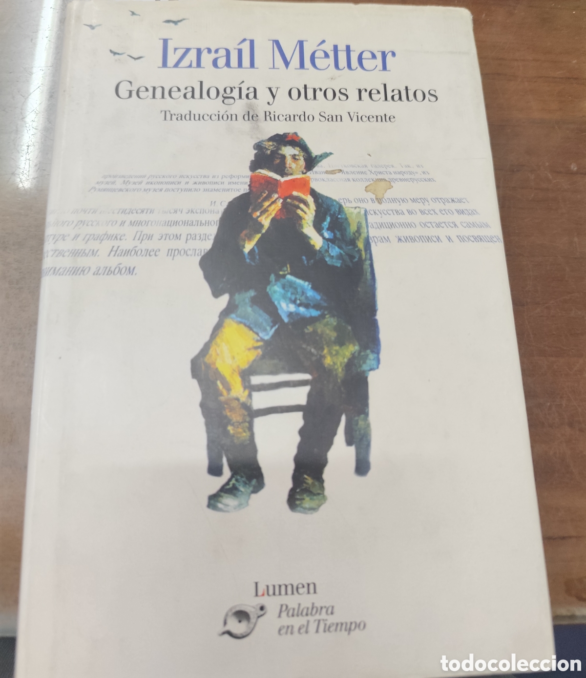 Libros: GENEALOGIA Y OTROS RELATOS. Colecci&oacute;n Palabra en el tiempo n. 301. 1&ordf; Edici&oacute;n. A&ntilde;o 2001 - METTER,Izr