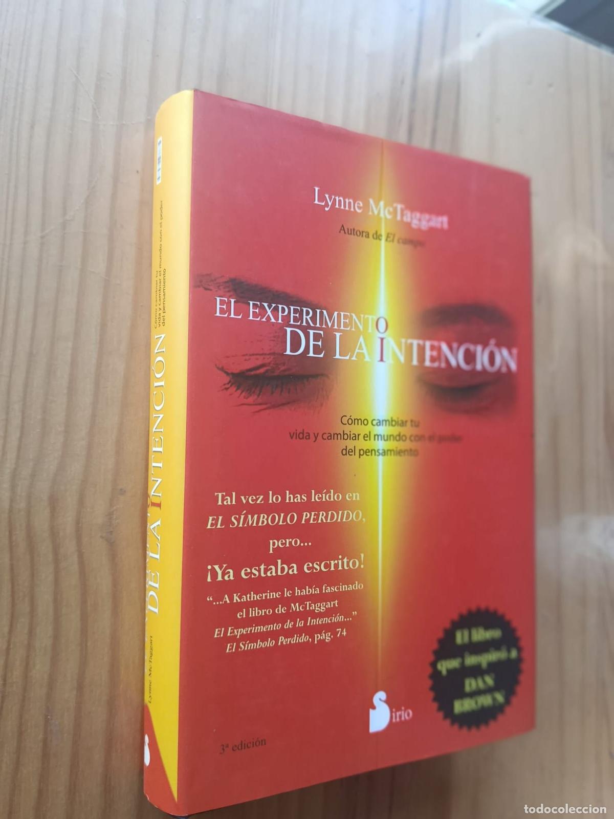 Libros: EL EXPERIMENTO DE LA INTENCION - Lynne McTaggart
