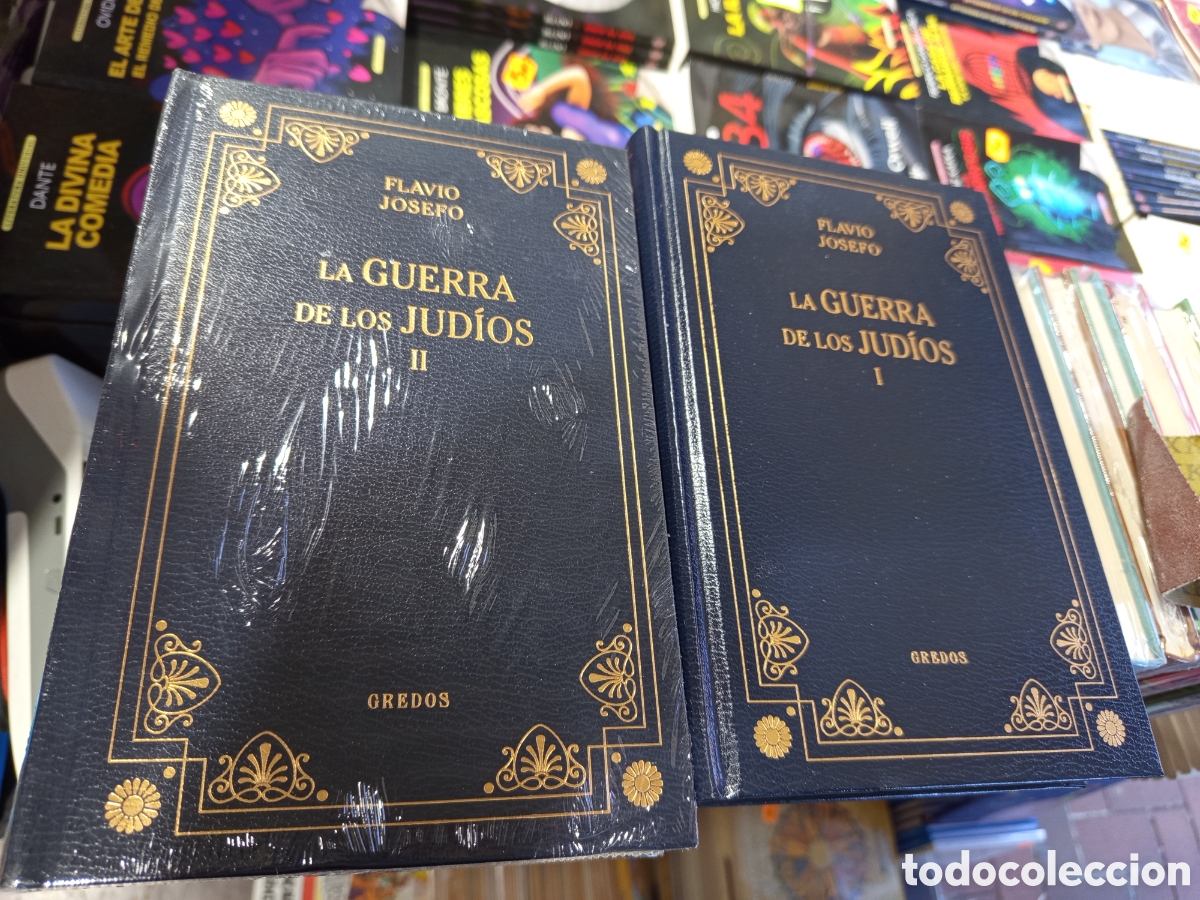 Libros: La guerra de los jud&iacute;os en 2 tomos , Flavio Josefo, editorial Gredos