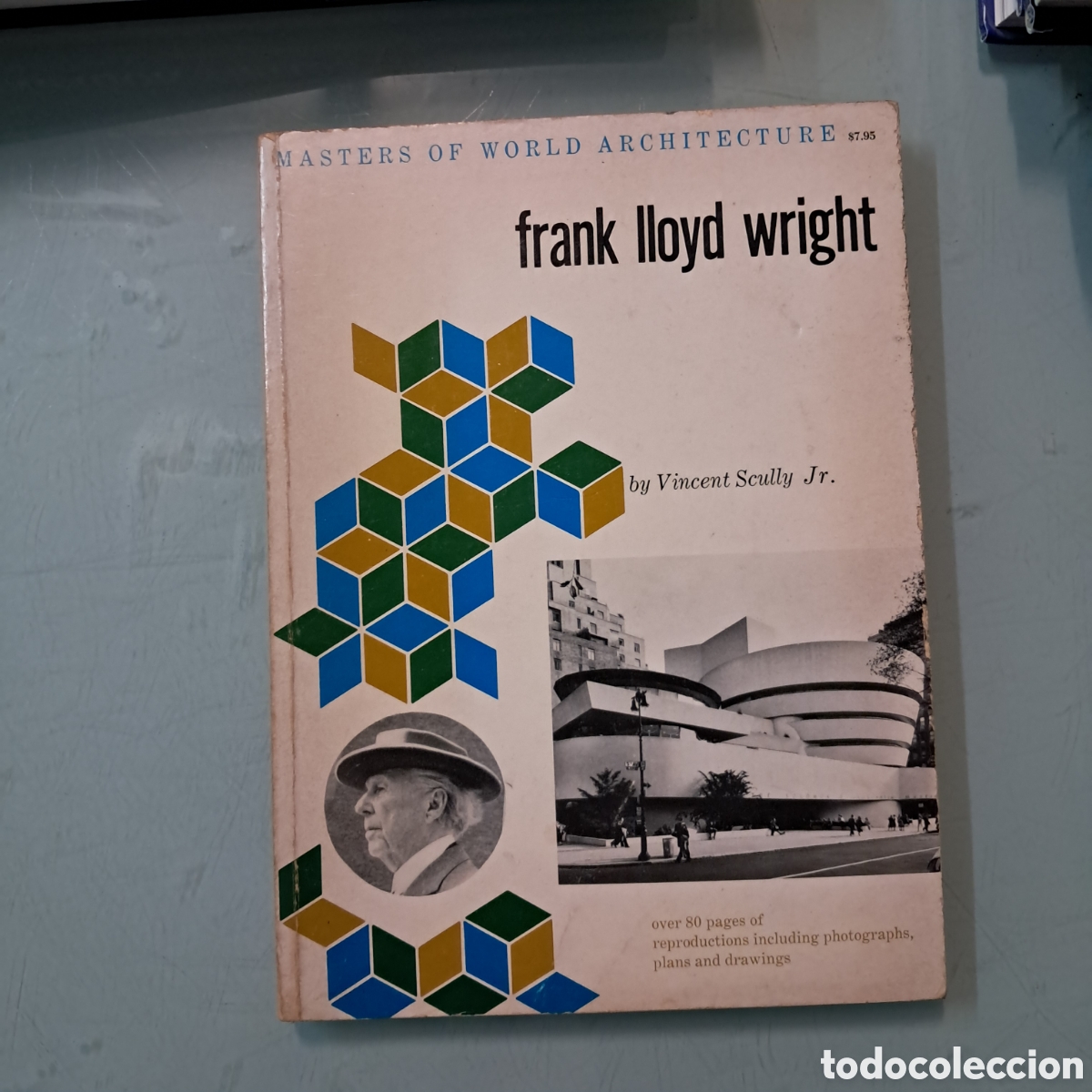 Libros: Masters of World architecture, Frank Lloyd Wright, Vicente Scully
