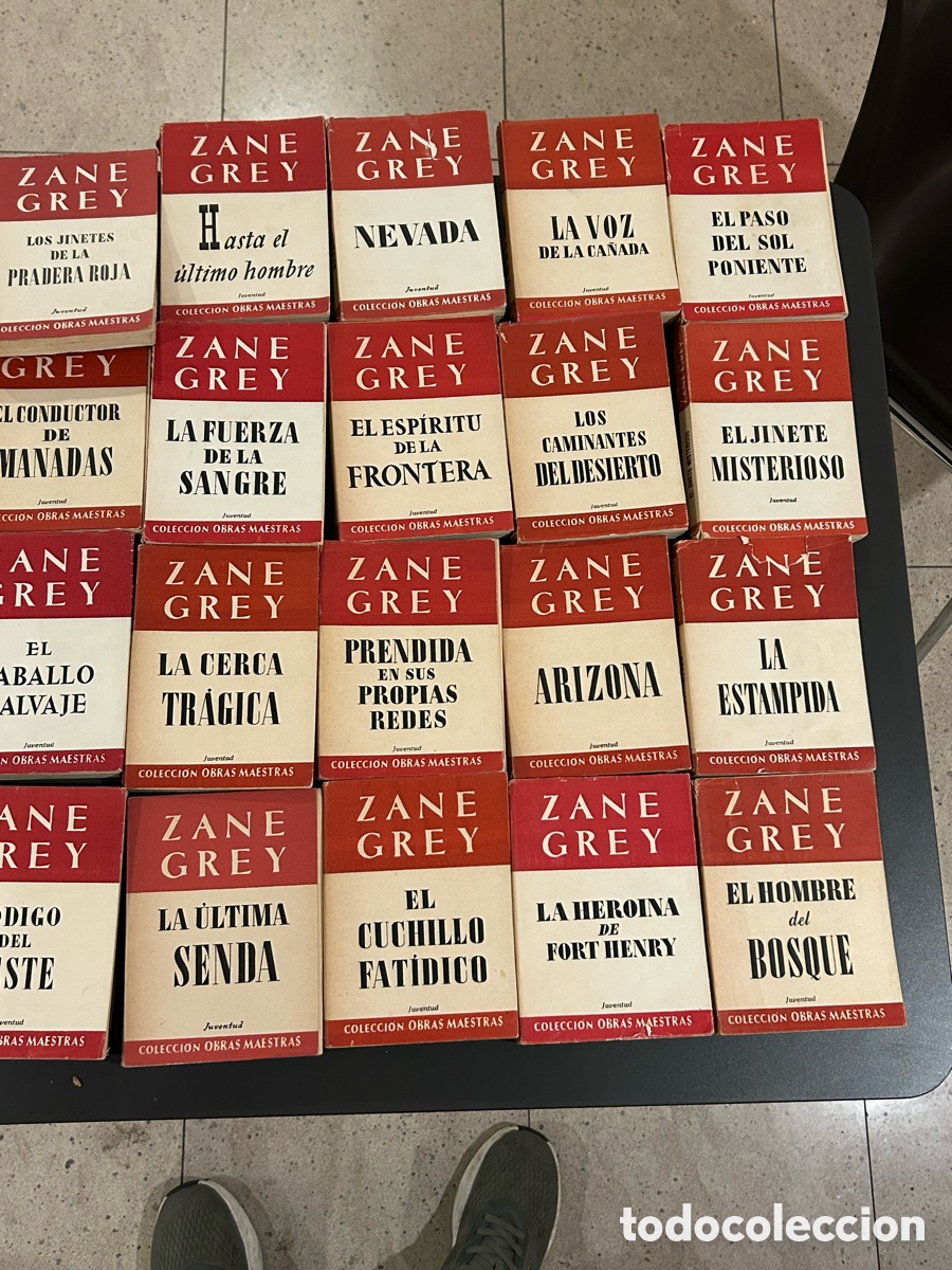Libros: Colecci&oacute;n Zanne hrey. 34 volumenes