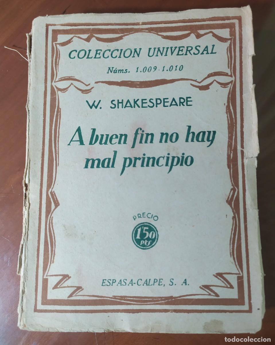 Libros: Lote de 3 Libros Antiguos (1928/1940) de William Shakespeare - Foto 11