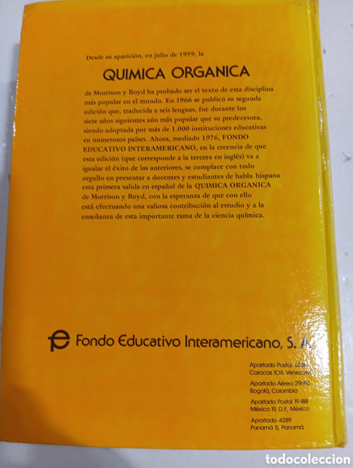 Libros: Qu&iacute;mica org&aacute;nica Morrison/Boyd - Foto 2