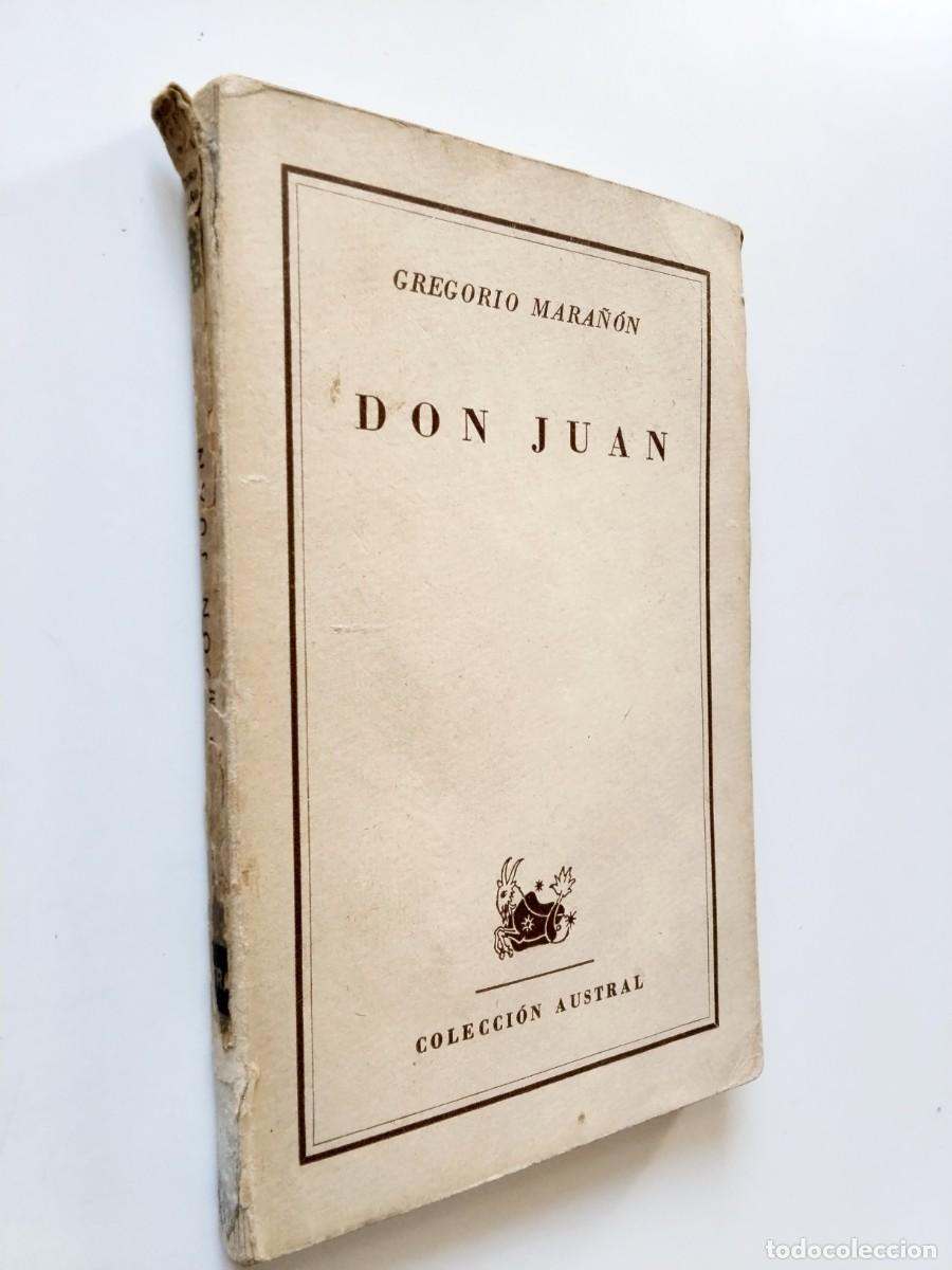 books: Gregorio Mara&ntilde;&oacute;n - Don Juan. Ensayos sobre el origen de su leyenda