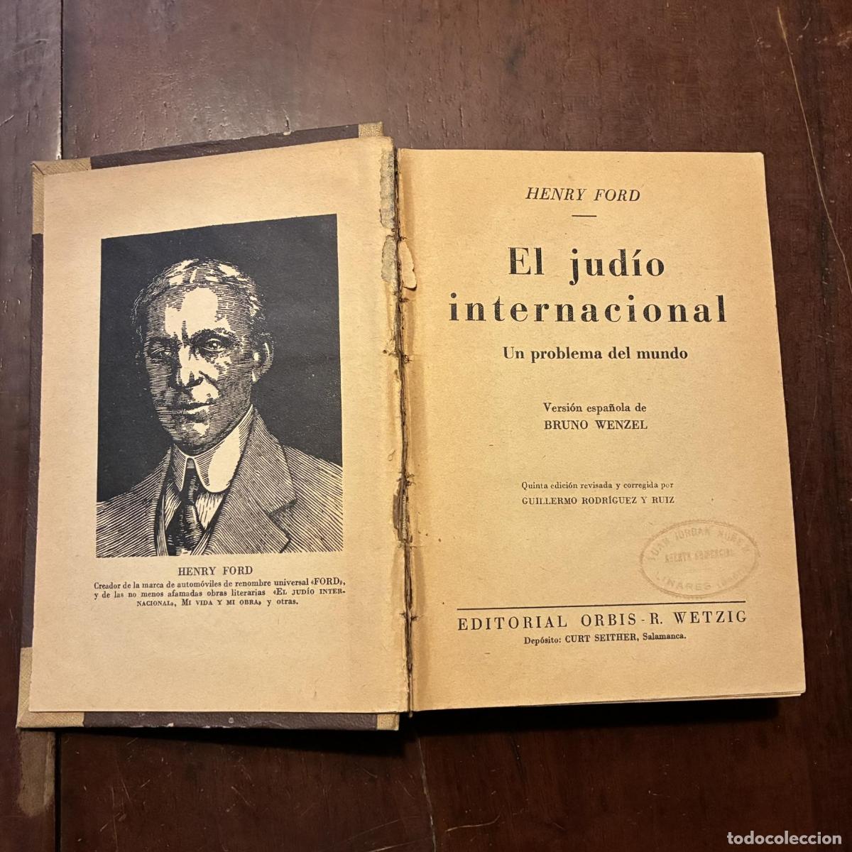 Libros: El jud&iacute;o internacional - Henry Ford - Foto 1