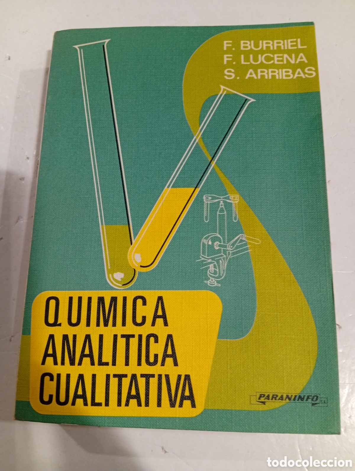 Libros: Qu&iacute;mica anal&iacute;tica cualitativa F. Burriel F. Lucena S. Arribas