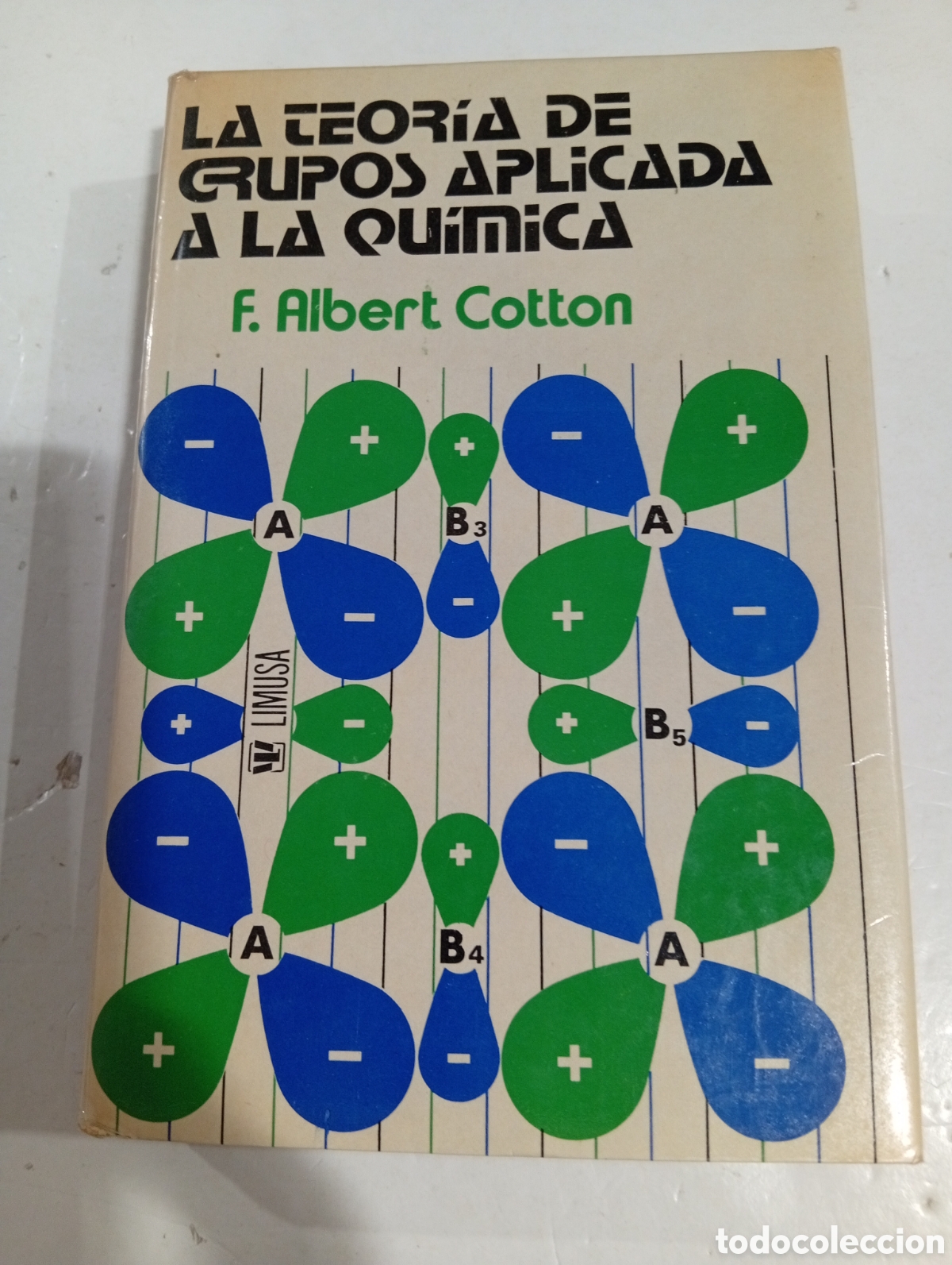 Libros: La teor&iacute;a de grupos aplicada a la qu&iacute;mica F. Albert Cotton