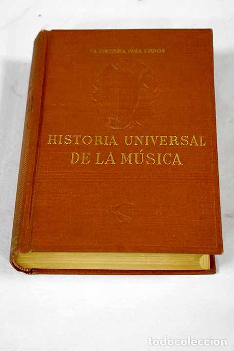 Libros: Historia Universal de la Musica.- Ribo, Jesus A. - Foto 1