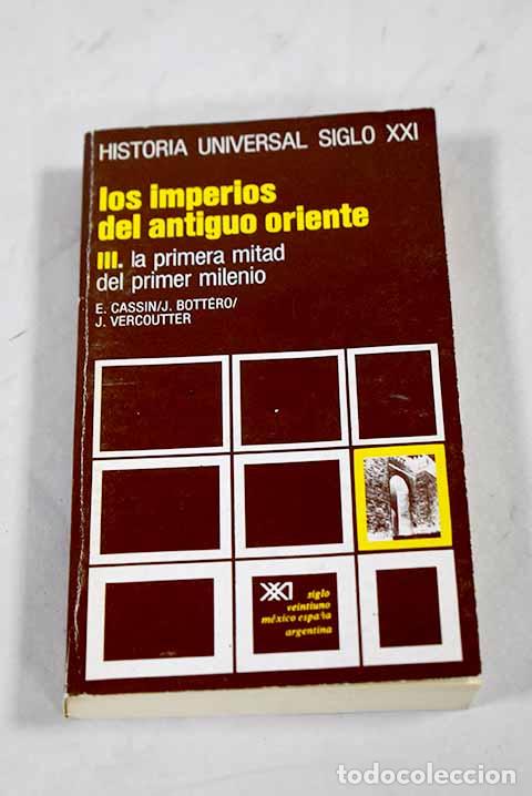 books: Los imperios del Antiguo Oriente, tomo III