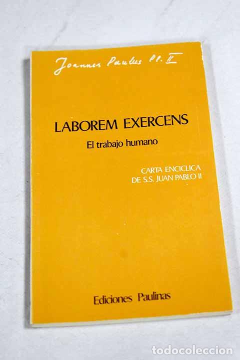 Libros: Laborem exercens: el trabajo humano - Foto 1