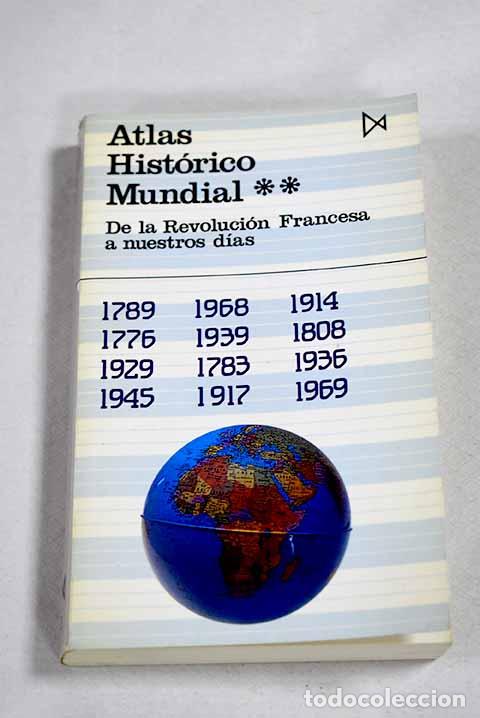 Libros: Atlas hist&oacute;rico mundial, tomo II.- Kinder, Hermann