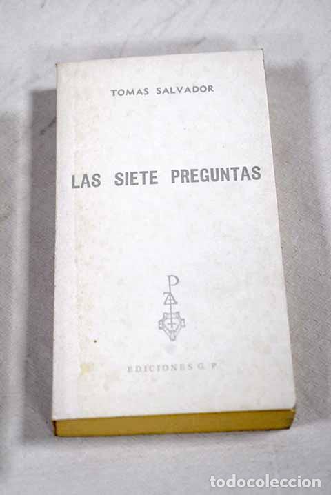 Livros em segunda m&atilde;o: Las siete preguntas: Salvador, Tom&aacute;s.- Salvador, Tom&aacute;s