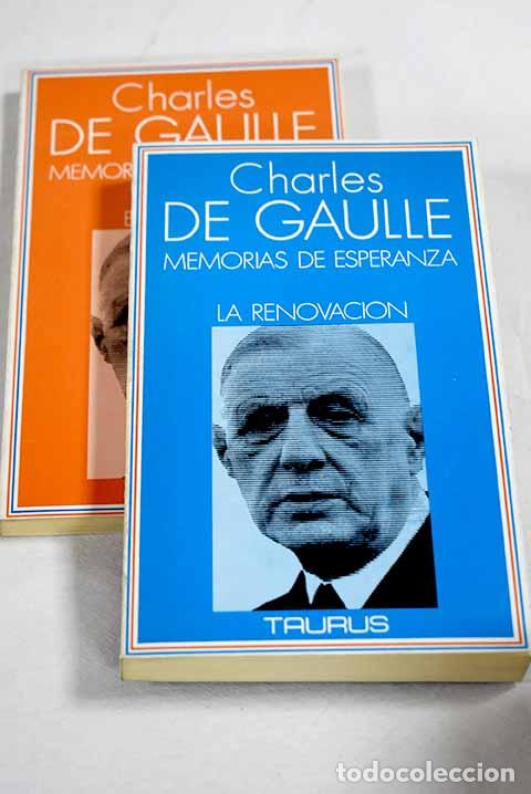 Livros em segunda m&atilde;o: Memorias de esperanza.- Gaulle, Charles de