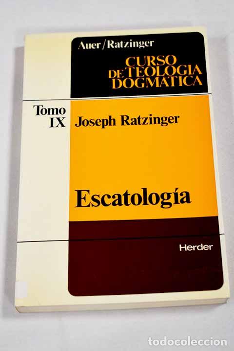 Livros em segunda m&atilde;o: Escatolog&iacute;a: la muerte y la vida eterna.- Benedicto XVI