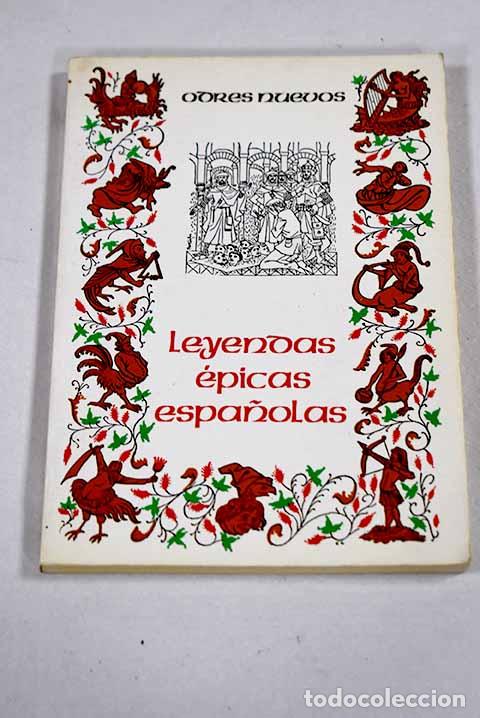 Libros: Leyendas &eacute;picas espa&ntilde;olas