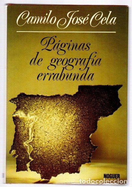 Libros: P&aacute;ginas de geograf&iacute;a errabunda - Cela, Camilo Jos&eacute;