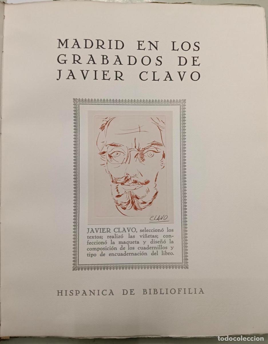 Libros: Madrid en los grabados de Javier Clavo - Clavo, Javier - Foto 2