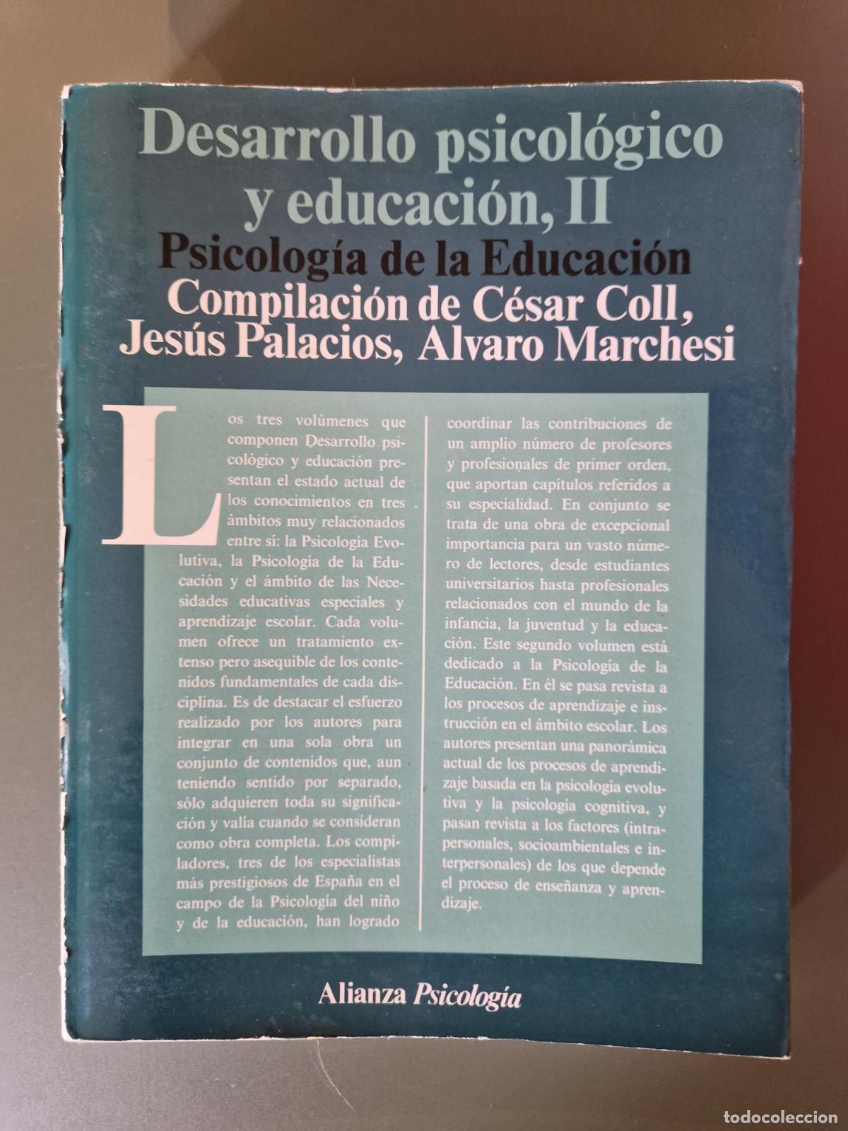 B&uuml;cher: Psicolog&iacute;a evolutiva. Desarrollo psicol&oacute;gico y educaci&oacute;n II - Jes&uacute;s Palacios, &Aacute;lvaro Marchesi, C&eacute;sar