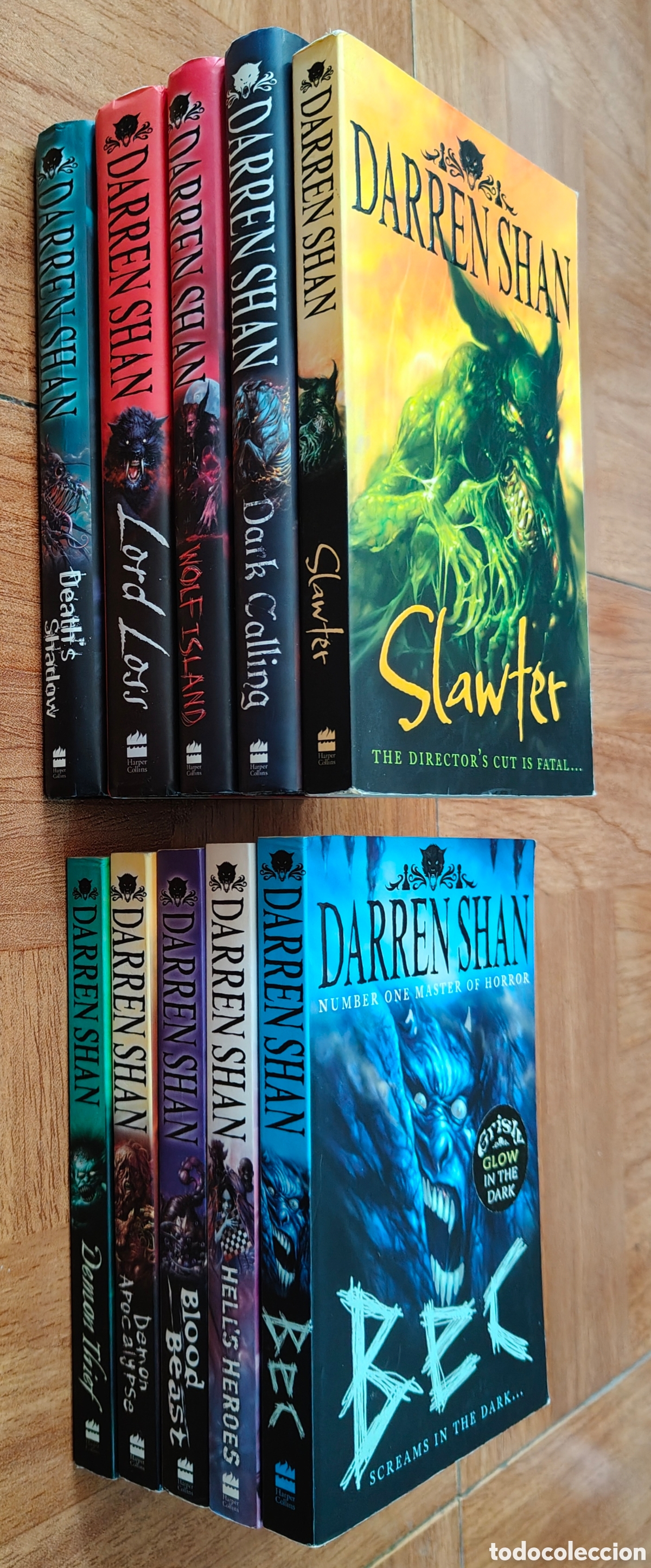 Libros: Lote de 10 libros � Terror � Ingl&eacute;s - Darren Shan - Foto 2