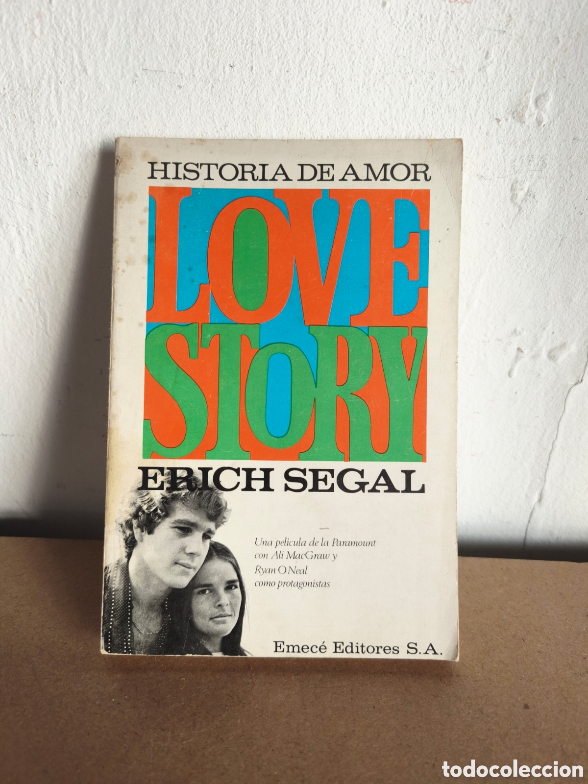 Libros: Historia de Amor (Love Story) - Erich Segal