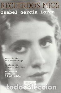 Libros: Recuerdos m&iacute;os - Isabel Garc&iacute;a Lorca