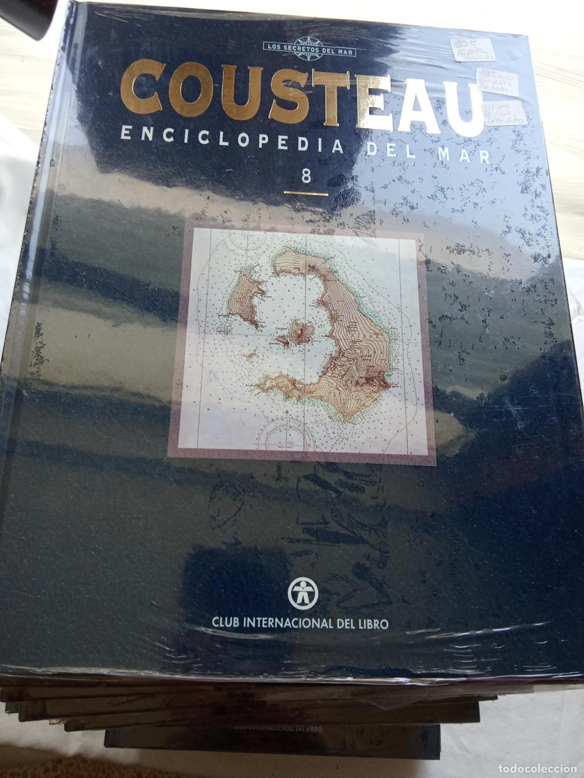Libros: Enciclopedia del Mar Cousteau (18 tomos) Q.1117