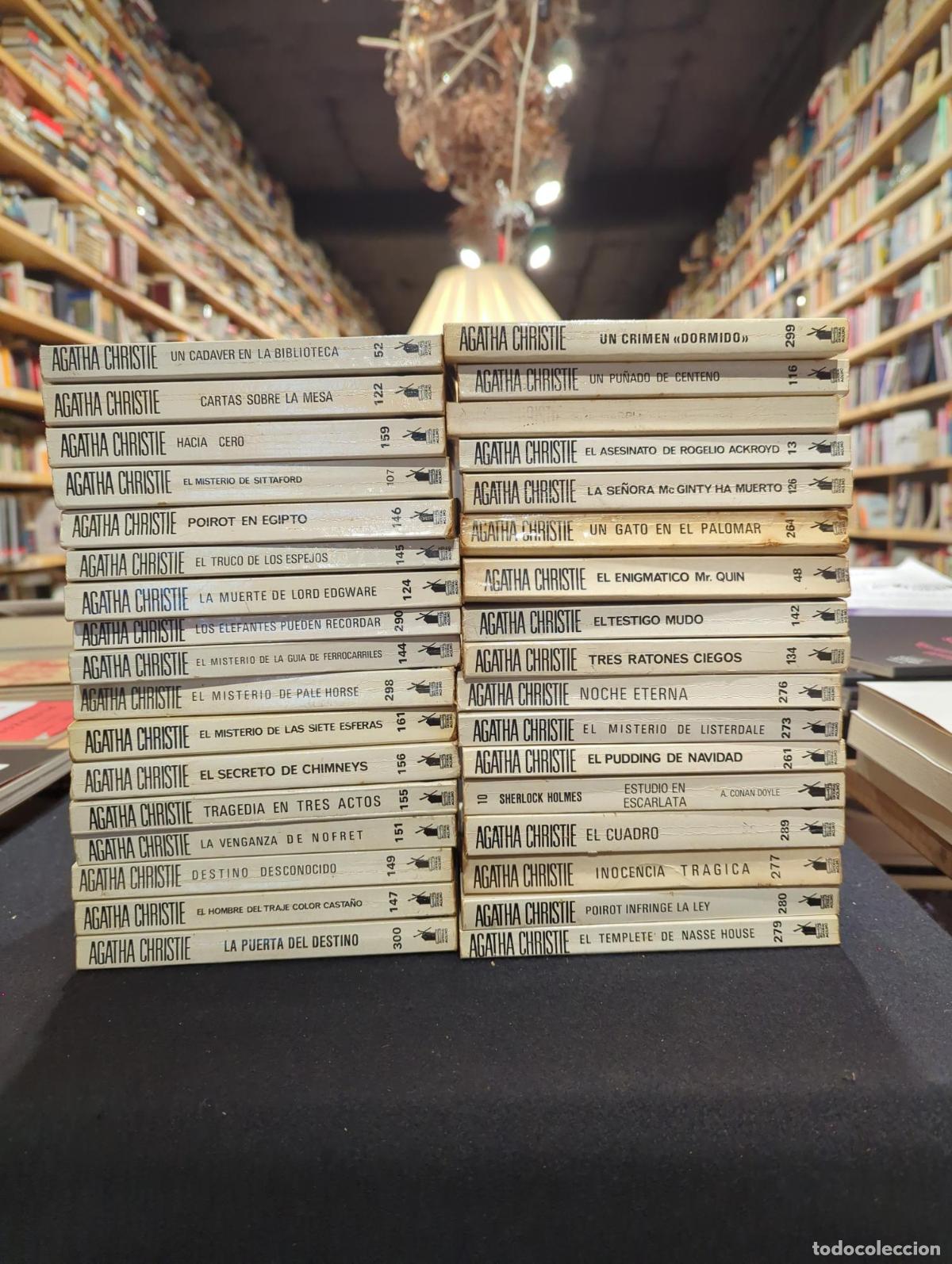 Libros: Lote Agatha Christie 34 vol&uacute;menes - Agatha Christie