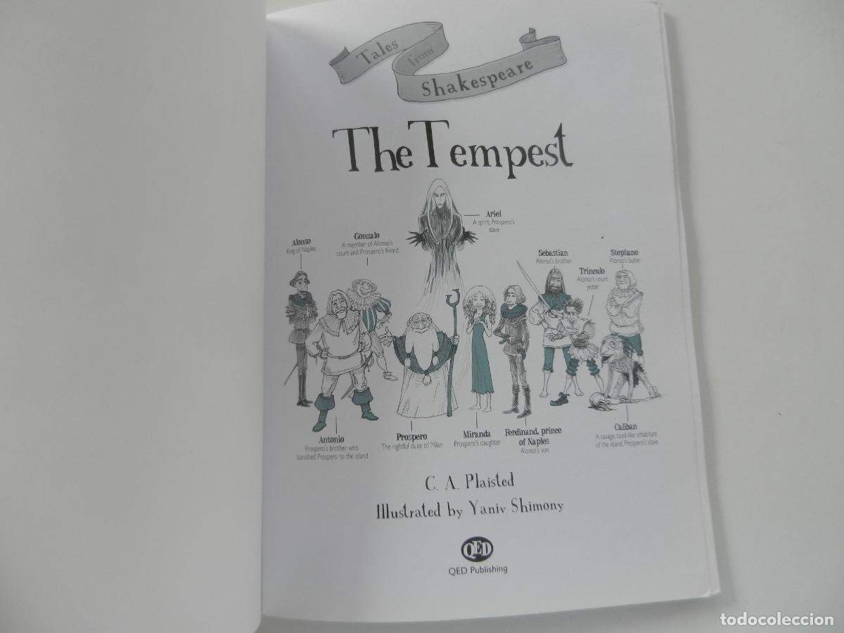 Libros: THE TEMPEST - TALES FROM SHAKESPEARE - QED - Foto 2