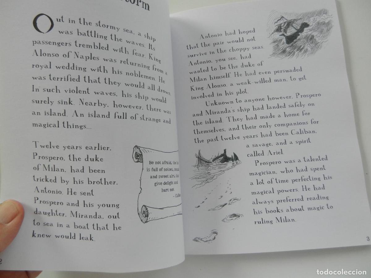 Libros: THE TEMPEST - TALES FROM SHAKESPEARE - QED - Foto 3