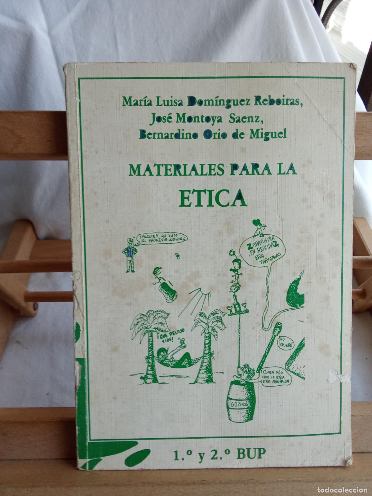 Libros: Materiales para &eacute;tica. M&ordf; Luis Dom&iacute;nez Reboiras y otros aures BA.1495