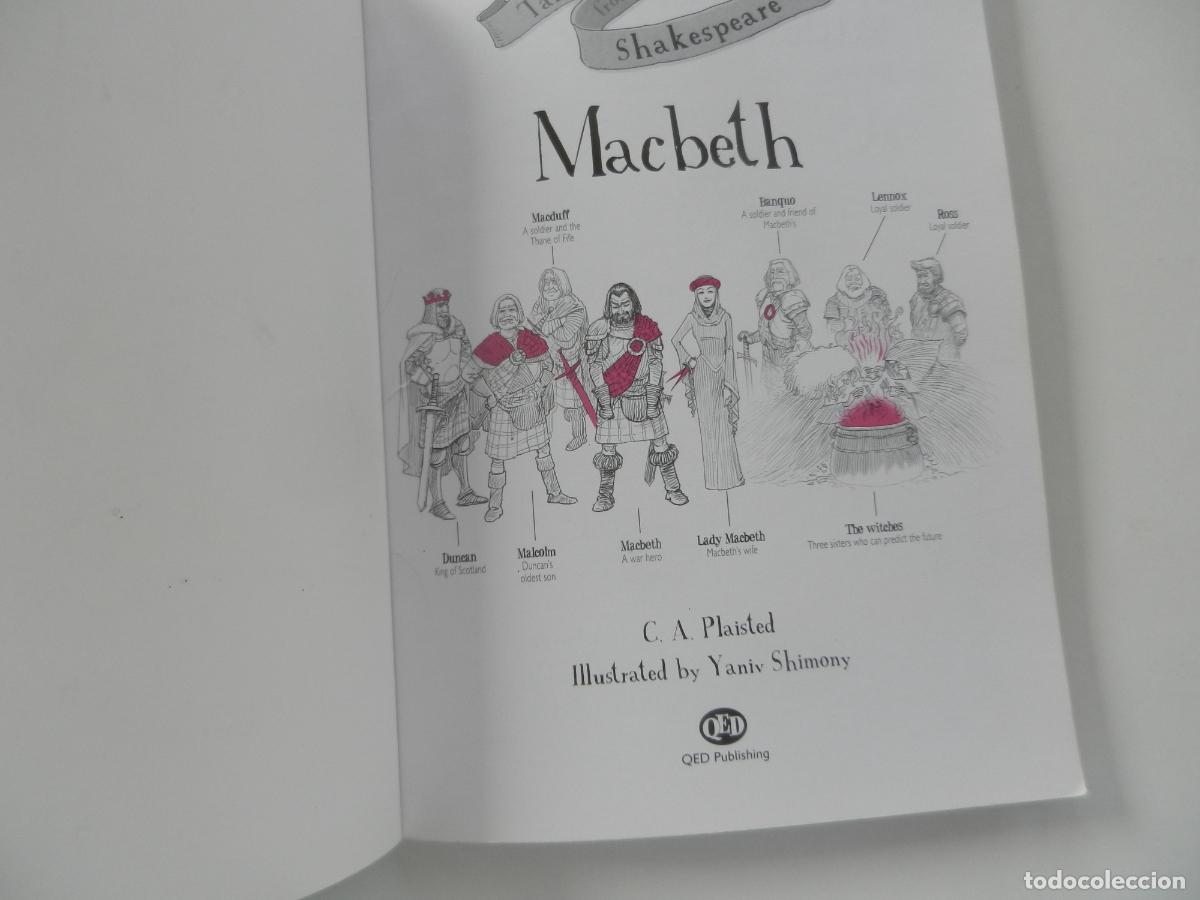 Libros: MACBETH TALES FROM SHAKESPEARE - QED - Foto 2