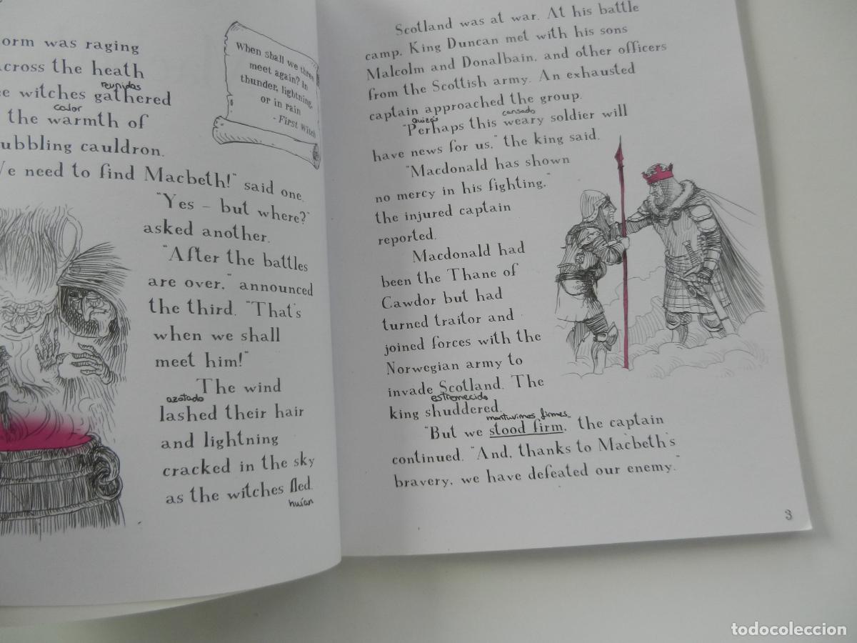 Libros: MACBETH TALES FROM SHAKESPEARE - QED - Foto 3