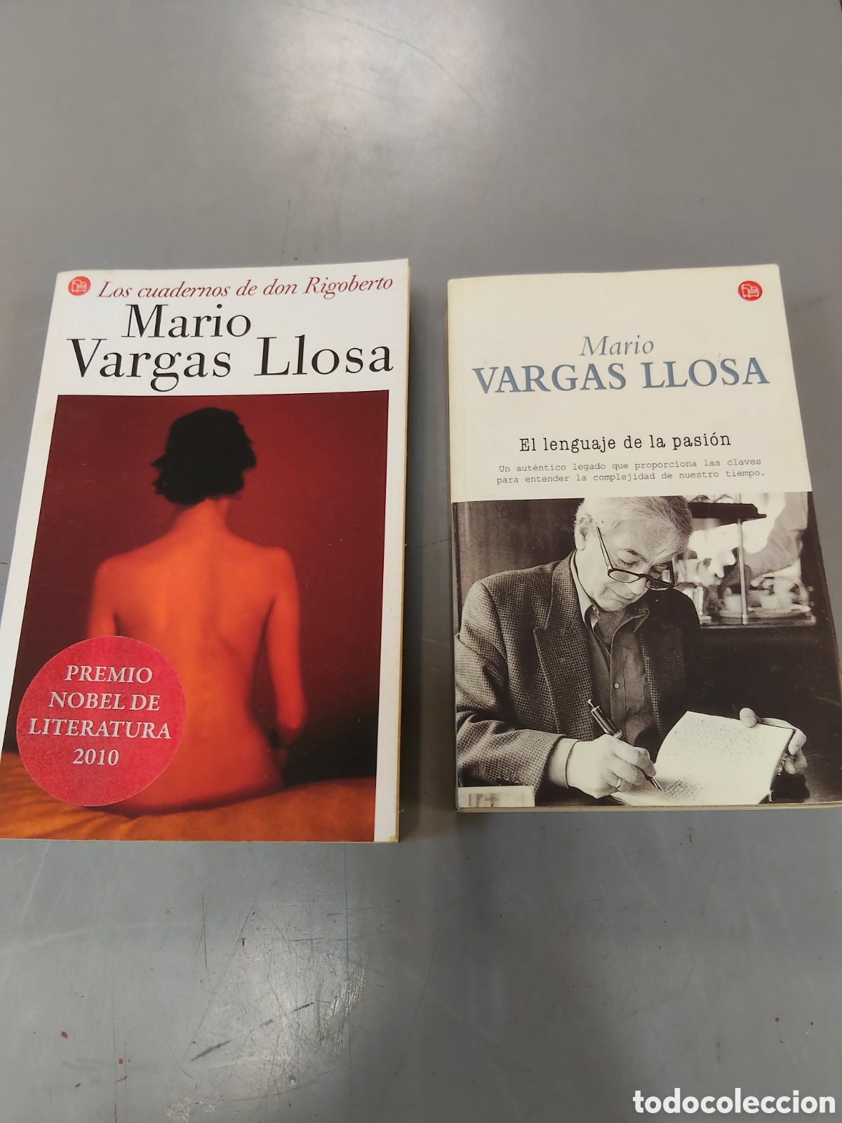 Libros: Mario Vargas Llosa dos ejemplares