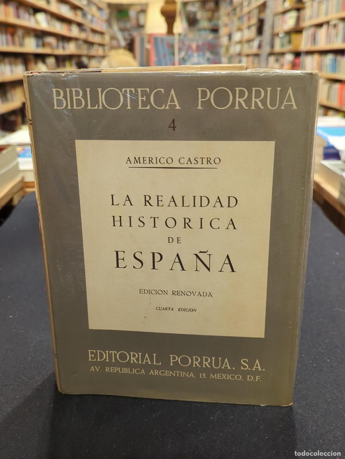 Libri di seconda mano: La realidad hist&oacute;rica de Espa&ntilde;a - Americo Castro