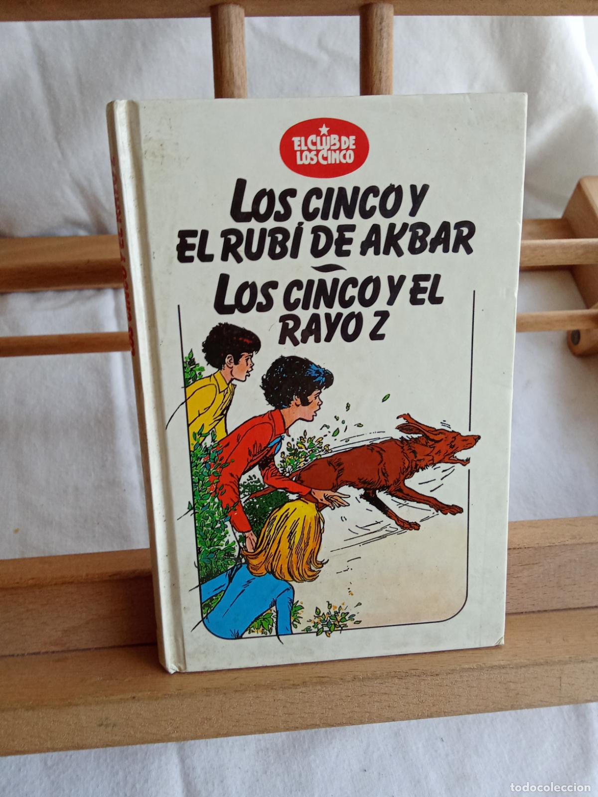 Libros: Los cinco y rub&iacute; de Akbar - Los cinco y el rayo Z L.6611-1311
