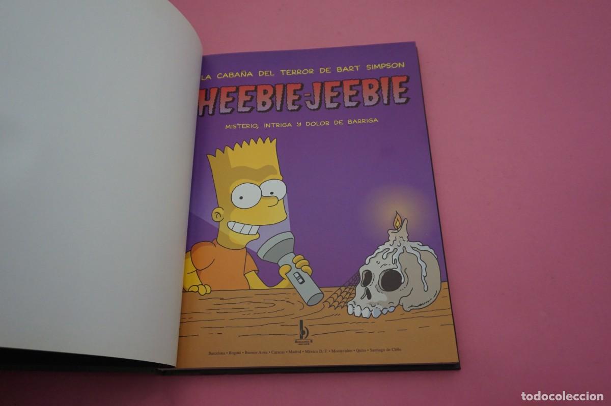 Libros: M3A/ LA CABA&Ntilde;A DEL TERROR DE BART SIMPSON - HEEBIE JEEBIE - Foto 3