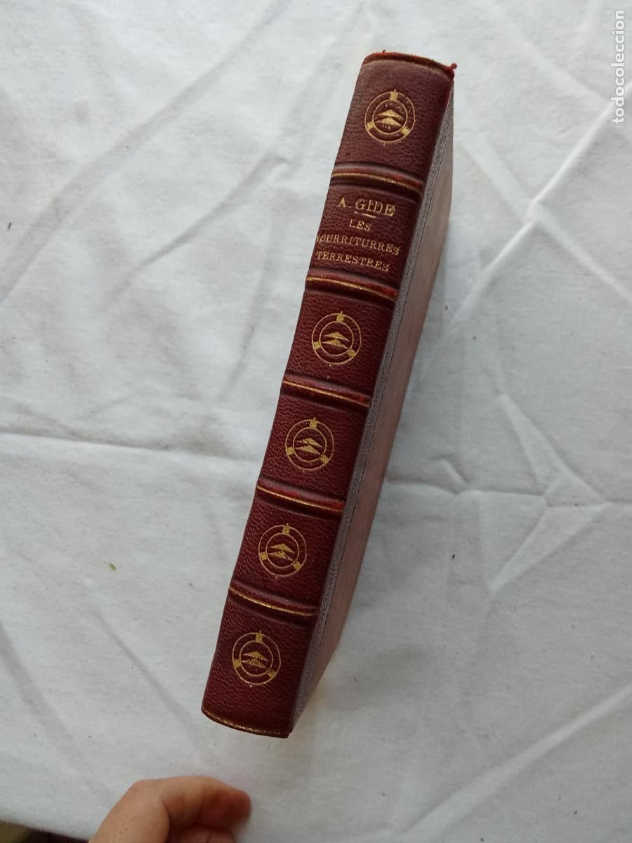 Libros: Les nourritures terrestres. Andr&eacute; Gide 1921 L.6611-1316 franc&eacute;s