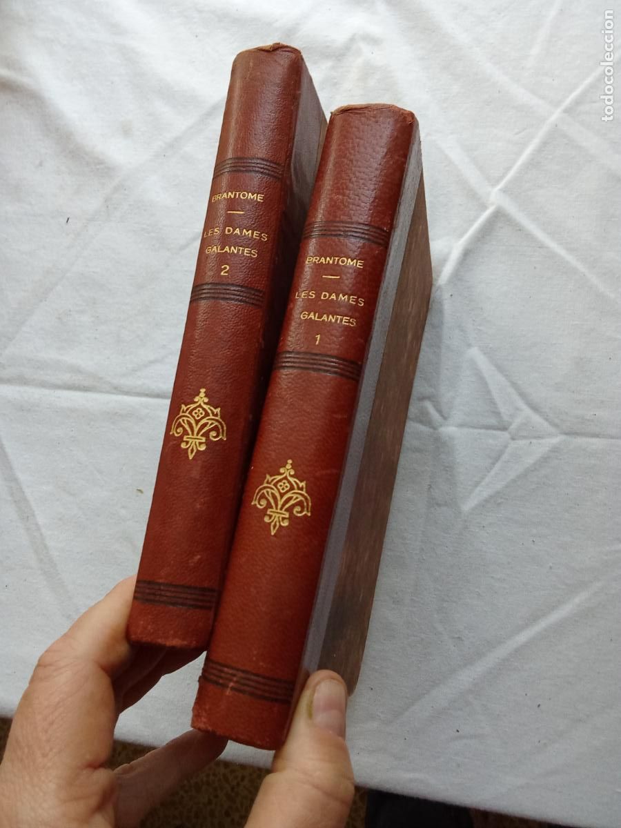 Libros: Brantome: Les Dames Galantes (Dos tomos). Henri Bouchot L.6611-1318