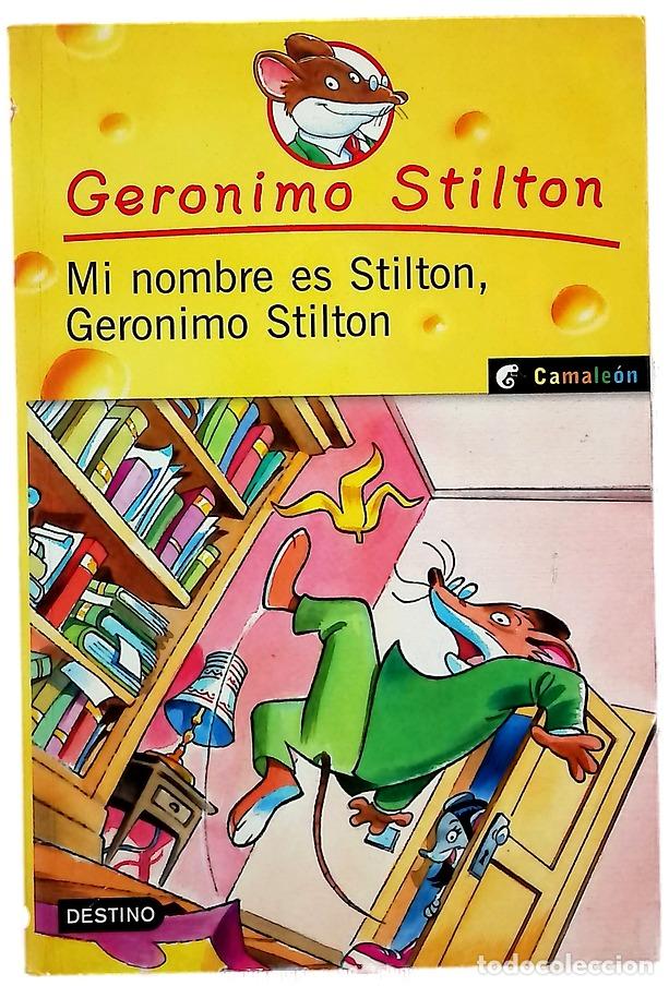Livros em segunda m&atilde;o: Mi nombre es Stilton, Geronimo Stilton