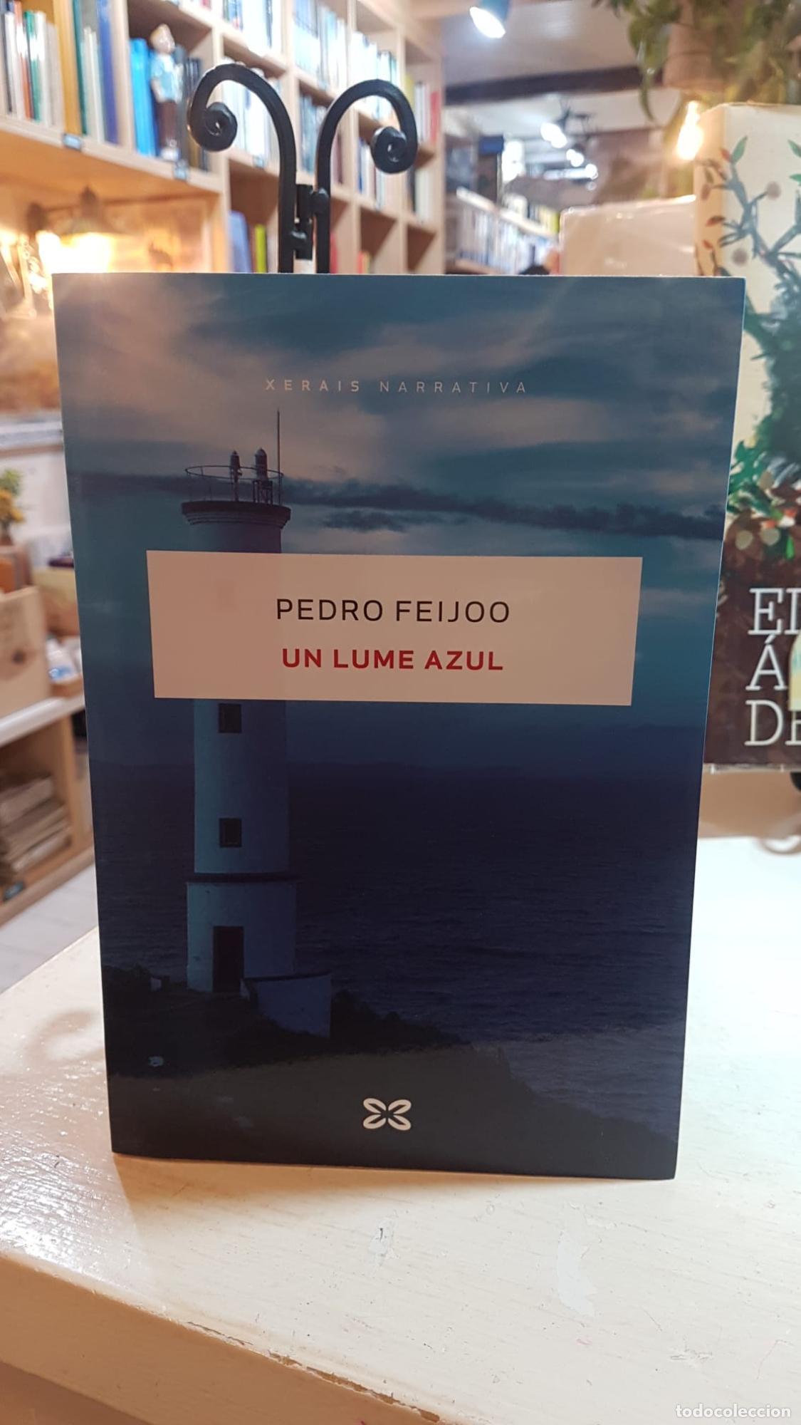 Livros em segunda m&atilde;o: Un lume azul - Pedro Feijoo