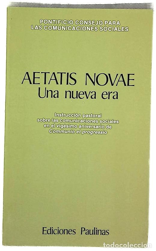 B&uuml;cher: Aetatis novae una nueva era