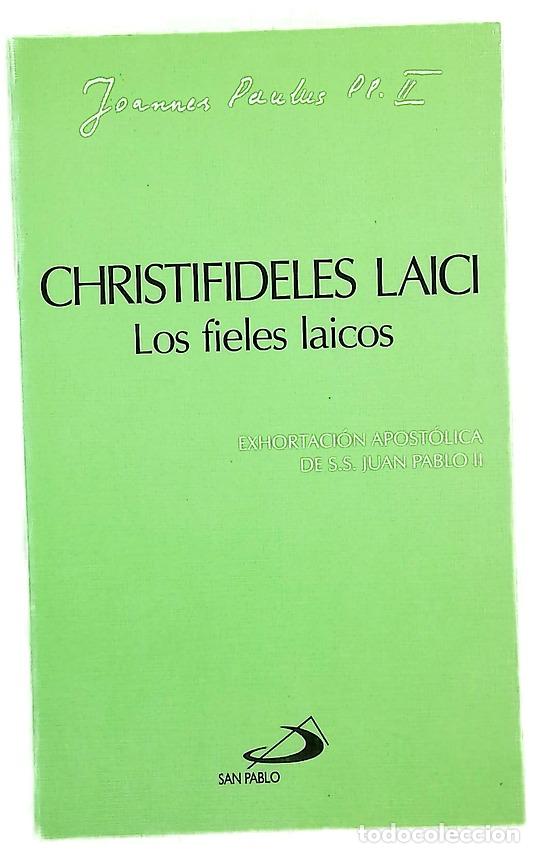 B&uuml;cher: Christifideles laici Los fieles laicos
