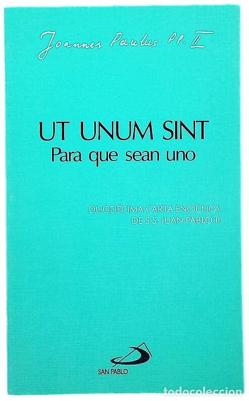 Libros: Ut unum sint Para que sean uno