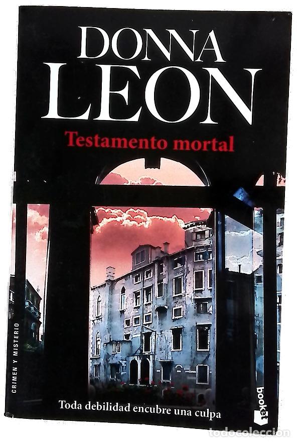 B&uuml;cher: Testamento mortal - Leon, Donna; Villacampa, Vicente