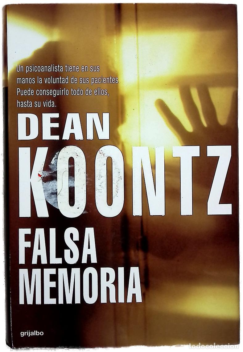 Libros: Falsa Memoria - Dean Koontz - Foto 1
