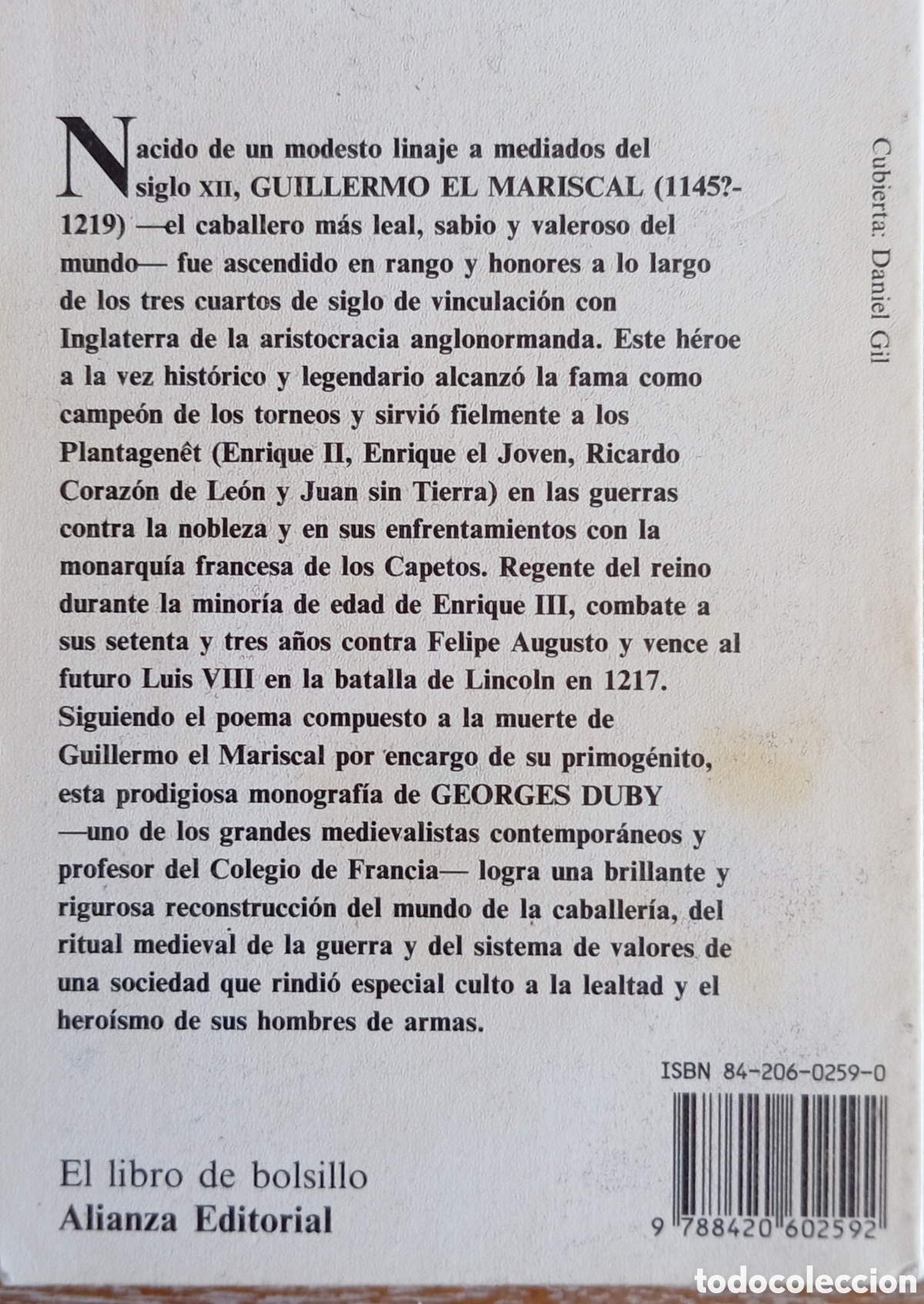 Libros: GUILLERMO EL MARISCAL - GEORGES DUBY - Foto 2