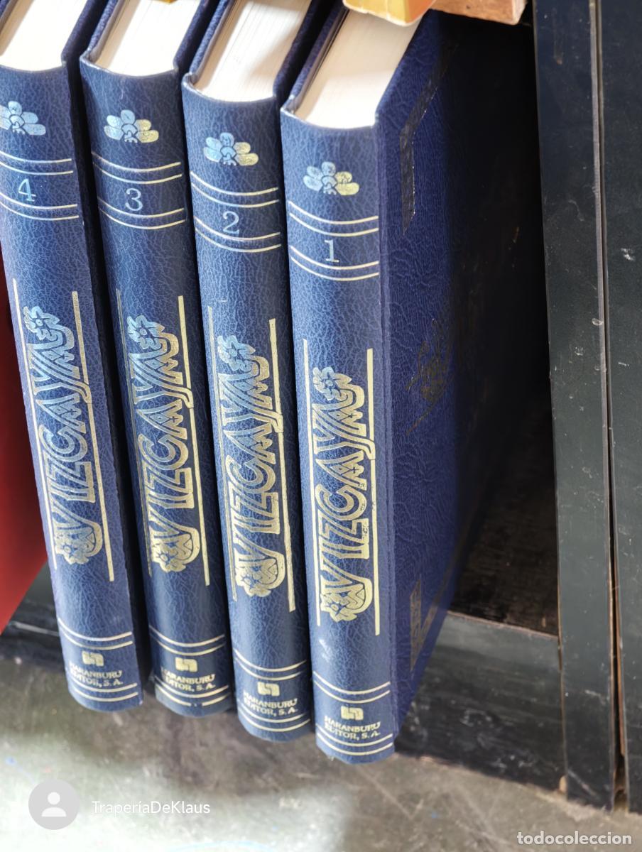 Libros: ENCICLOPEDIA HISTORICO-GEOGRAFICA DE VIZCAYA (4 TOMOS) - tdk243b -