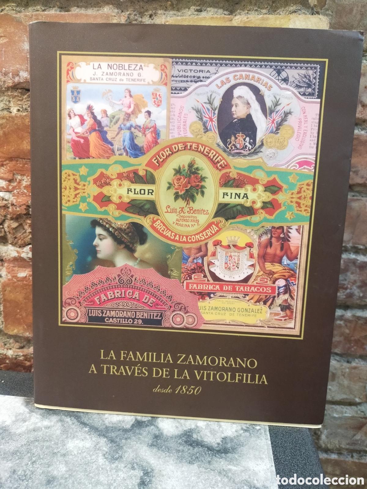 Libros: La familia Zamorano a trav&eacute;s de la vitolf&iacute;lia: desde 1850,