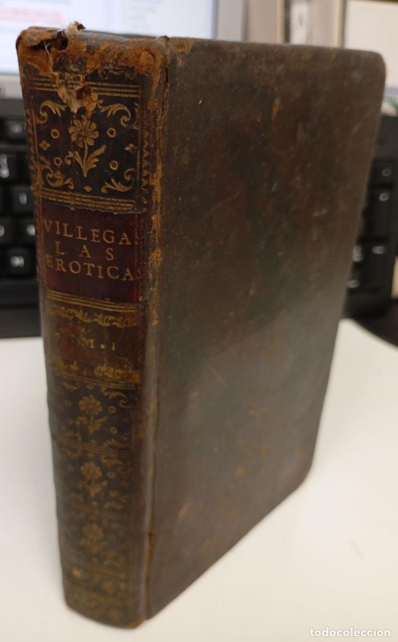 Libros: Las er&oacute;ticas, y traducci&oacute;n de Boecio. Tomo I - Esteban Manuel de Villegas.